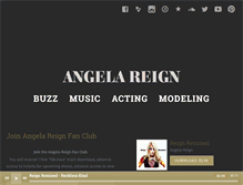 Tablet Screenshot of angelareign.com